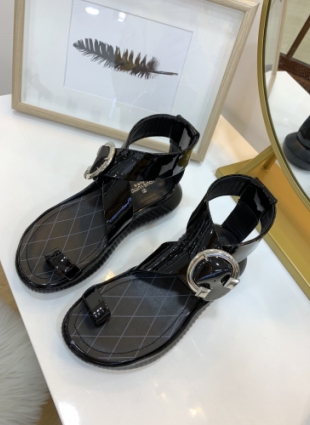 Louis Vuitton sandals black