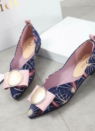 Christian Dior shoes dark blue and lilac