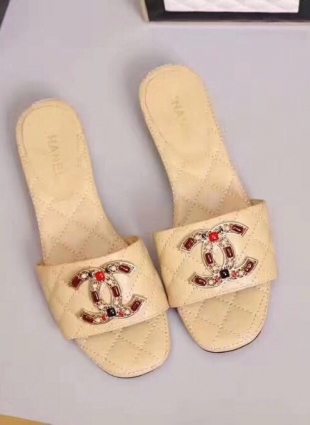 Chanel step-ins ivory