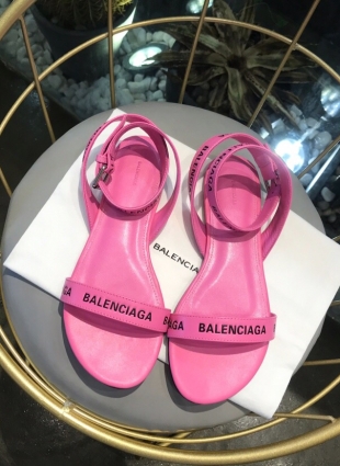 Balenciaga sandals pink