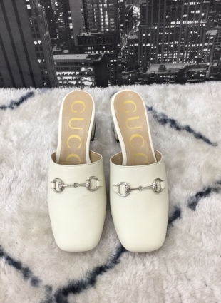 Gucci shoes ivory