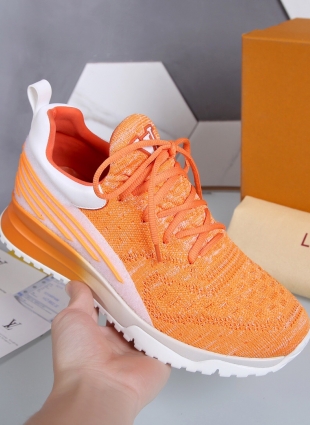 Louis Vuitton sneakers orange