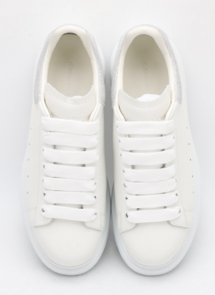 Alexander McQueen sneakers white and silver