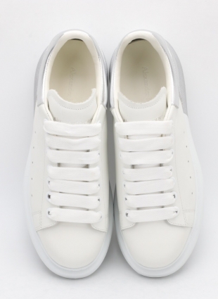 Alexander McQueen sneakers white and silver