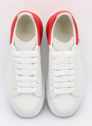 Alexander McQueen sneakers white and red