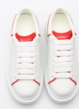 Alexander McQueen sneakers white and red