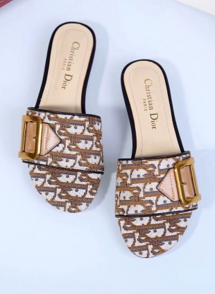 Christian Dior step-ins brown