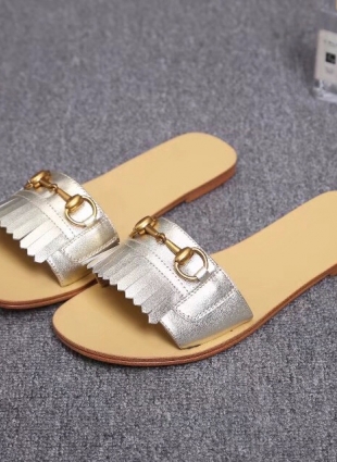 Gucci step-ins silver