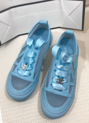 Chanel sneakers blue