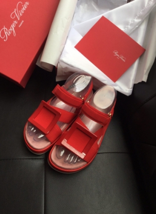 Roger Vivier sandals red