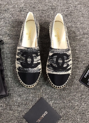 Chanel shoes black and beige