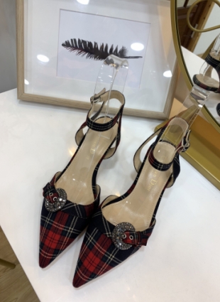 Christian Dior shoes black and red