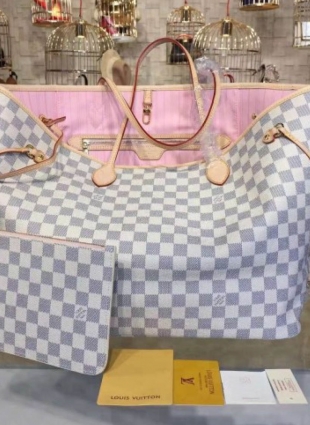 Louis Vuitton Azur neverfull bag GM