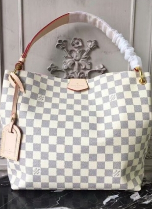 LOUIS VUITTON GRACEFUL AZUR BAG PM