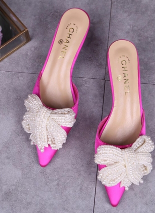 Chanel shoes pink
