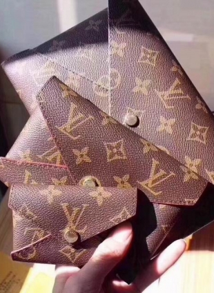 Louis Vuitton wallet monogram canvas