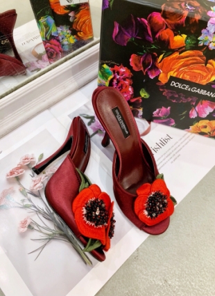 Dolce & Gabbana shoes burgundy