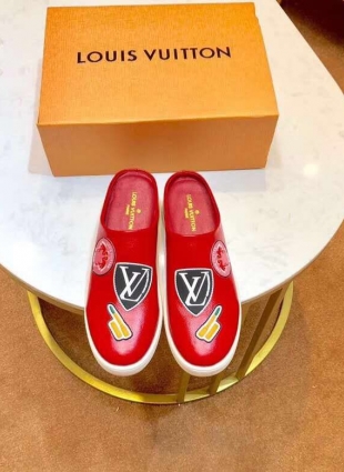Louis Vuitton shoes red