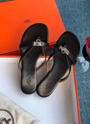 Hermès step-ins black