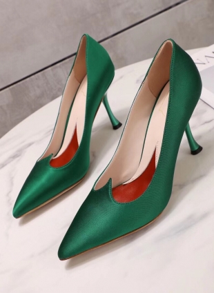 Roger Vivier shoes green