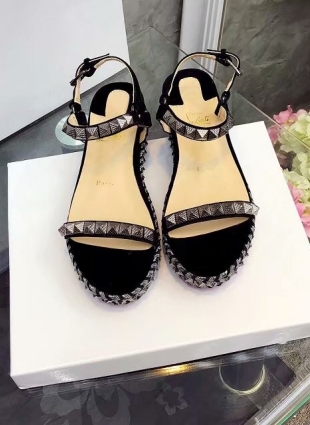 Christian Louboutin sandals black