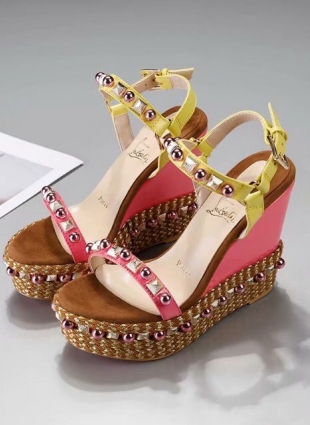 Christian Louboutin sandals multicolored