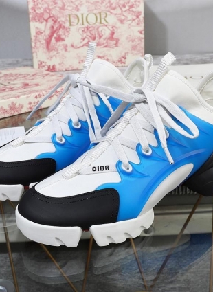 Christian Dior sneakers white and blue