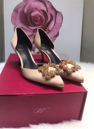 Manolo Blahnik shoes beige