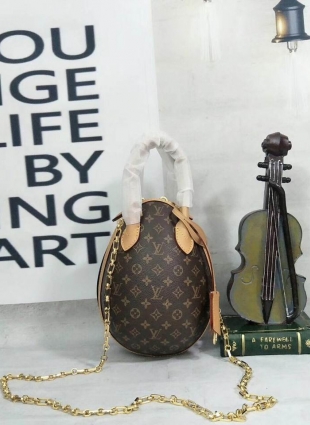 Louis Vuitton egg bag black
