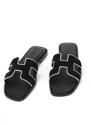 Hermès step-ins black