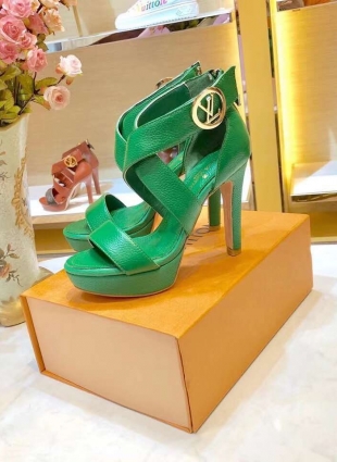 Louis Vuitton shoes green