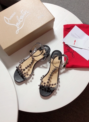 Christian Louboutin sandals black