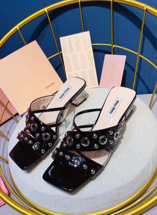 Miu Miu sandals black