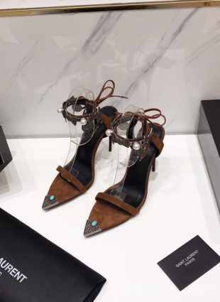 Saint Laurent shoes brown