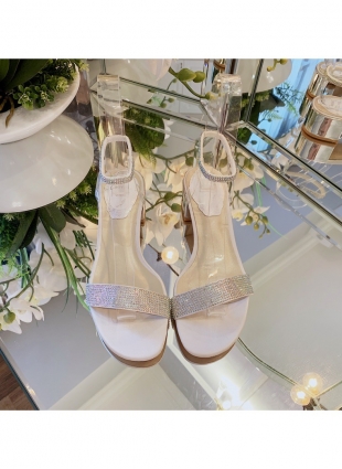 Rene Caovilla sandals white