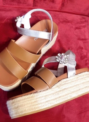 Miu Miu sandals brown