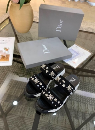 Christian Dior sandals black
