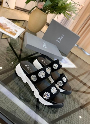 Christian Dior sandals black