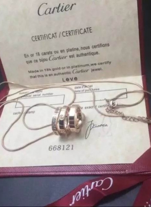 Cartier necklace