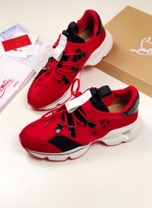 Christian Louboutin sneakers red