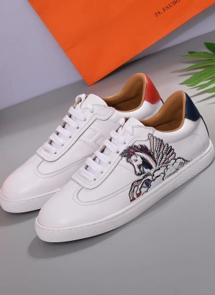 Hermès sneakers white