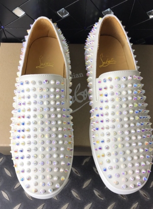 Christian Louboutin shoes white