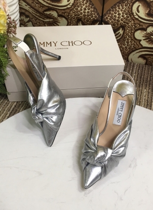 Jimmy Choo shoes silver