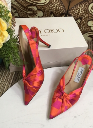 Jimmy Choo shoes orange