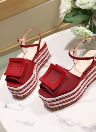 Roger Vivier sandals red