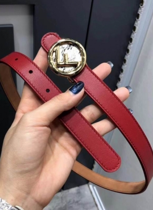 Fendi belt red