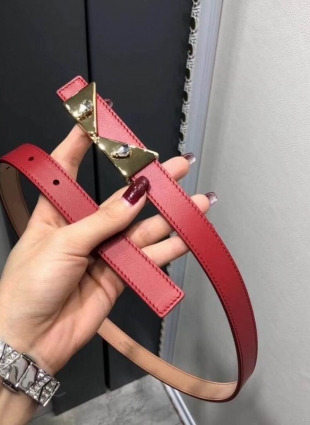 Fendi belt red