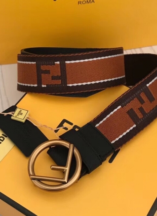 Fendi belt brown