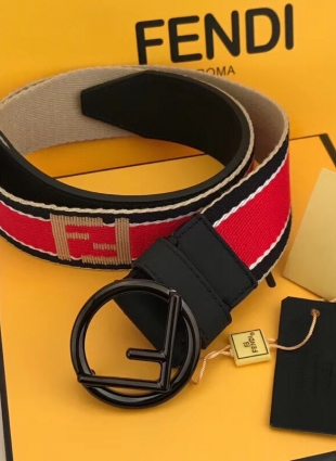 Fendi belt red