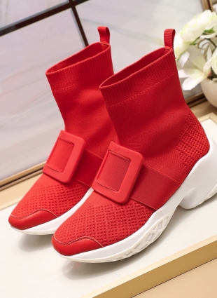 Roger Vivier boots red